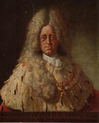 Jan Frans van Douven Portrait of Johann Wilhelm, Elector Palatine (1658-1716) France oil painting art